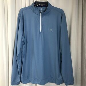 Rhoback Blue 1/4 Zip Pullover